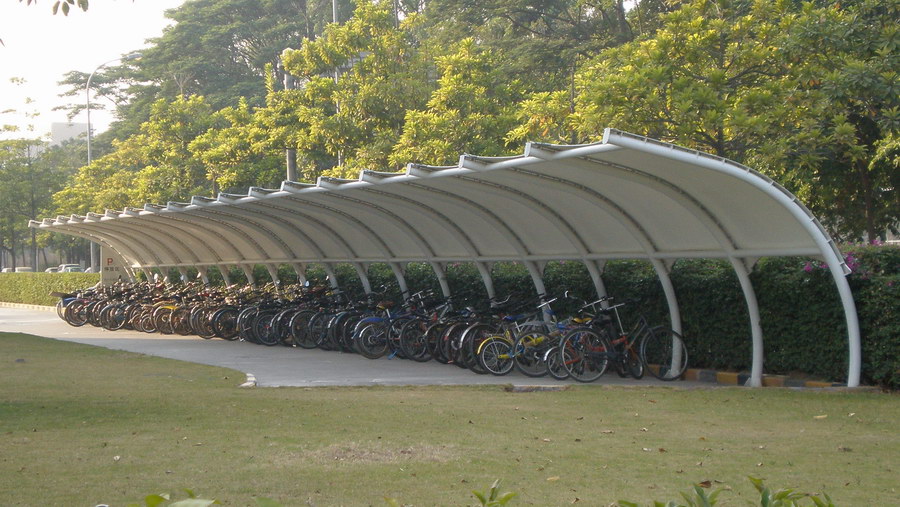 上海大學自行車車棚